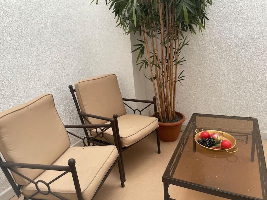Studio N•2 Avec Patio En Plein Coeur De La Ville Bagnères-de-Bigorre Buitenkant foto